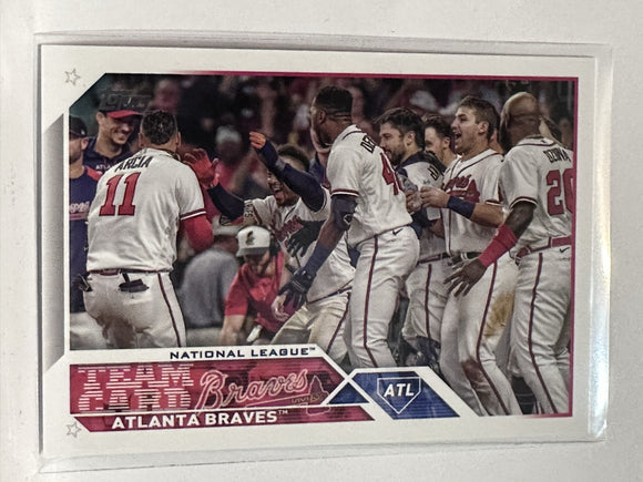 #168 Truist Park Atlanta Braves 2023 Topps Series One Baseball Card
