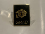 Grad Cap Graduation Lapel Hat Pin CG