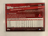 #178 Rick Porcello Boston Red Sox 2017 Topps Series One Baseball Card