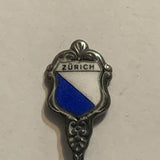 Zurich Flag Collectable Souvenir Spoon CV