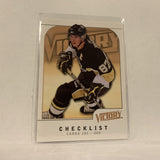 #199 Checklist    2009-10 UD Victory Hockey  Card A1G