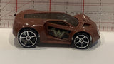 Brown Wonder Woman Ultra Rage Hot Wheels Toy Diecast Car