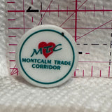 MTC Montcalm Trade Corridor Logo  Lapel Pin