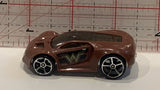 Brown Wonder Woman Ultra Rage Hot Wheels Toy Diecast Car