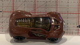 Brown Wonder Woman Ultra Rage Hot Wheels Toy Diecast Car