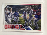 #220 Wrigley Field Chicago Cubs 2023 Topps Series One Baseball Card