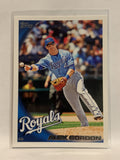 #610 Alex Gordon Kansas City Royals 2010 Topps Baseball Card