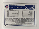#220 Wrigley Field Chicago Cubs 2023 Topps Series One Baseball Card
