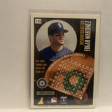 #142 Edgar Martinez Seattle Mariners 1996 Pinnacle Summit Baseball Card HK