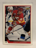 #196 Chris Lindberg Calgary Flames 1993-94 Upper Deck Hockey Card  NHL