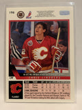 #196 Chris Lindberg Calgary Flames 1993-94 Upper Deck Hockey Card  NHL