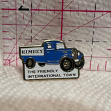 Rimbey The Friendly International Town Alberta  Lapel Pin
