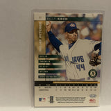 #51 Billy Koch Oakland Athletics 2002 Donruss Leaf Baseball Card HK