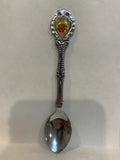 Grand Mother Rose Flower Souvenir Spoon