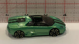 Green Lamborghini Reventon Roadster Hot Wheels Toy Diecast Car
