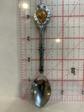 Grand Mother Rose Flower Souvenir Spoon