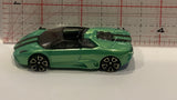 Green Lamborghini Reventon Roadster Hot Wheels Toy Diecast Car
