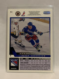 #71 Peter Andersson New York Rangers 1993-94 Upper Deck Hockey Card  NHL