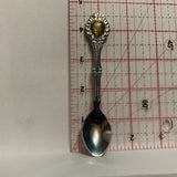 Moose Jaw Prairie Lily Saskatchewan Collectable Souvenir Spoon CV