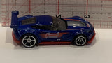 Blue Corvette C7R Hot Wheels Toy Diecast Car