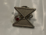 Hour Glass Logo Lapel Hat Pin CG