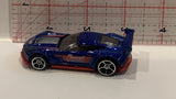Blue Corvette C7R Hot Wheels Toy Diecast Car