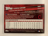 #281 Coco Crisp Cleveland Indians 2017 Topps Series One Baseball Card