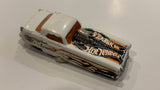 White Metrorail Hot Wheels Toy Diecast Car