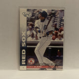#24 Tony Clark Boston Red Sox 2002 Donruss Leaf Baseball Card HK