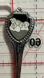 Mt Mount Rushmore South Dakota Souvenir Spoon