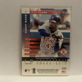 #24 Tony Clark Boston Red Sox 2002 Donruss Leaf Baseball Card HK