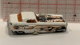 White Metrorail Hot Wheels Toy Diecast Car