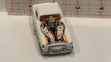 White Metrorail Hot Wheels Toy Diecast Car
