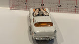 White Metrorail Hot Wheels Toy Diecast Car