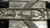 White Metrorail Hot Wheels Toy Diecast Car