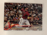 #257 J.D. Martinez Arizona Diamondbacks 2018 Topps Series One  Baseball Card MLB