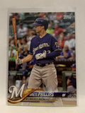#202 Brett Philips Milwaukee Brewers 2018 Topps Series One  Baseball Card MLB