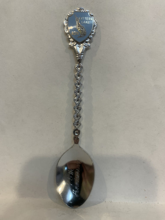 Bittern Lake Alta Alberta 25th Anniversary Souvenir Spoon