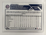#149 Josiah Gray Future Stars Washington Nationals 2023 Topps Series One Baseball Card