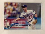 #263 Chase Utley Los Angeles Dodgers 2018 Topps Series One  Baseball Card MLB