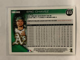 #613 Eric Chavez Oakland Athletics 2010 Topps Baseball Card