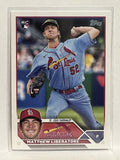 #52 Matthew Liberatore St Louis Cardinals 2023 Topps Series One Baseball Card