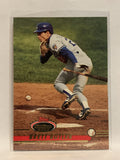 #216 Brett Butler Los Angeles Dodgers 1993 Topps Stadium Club Baseball Card