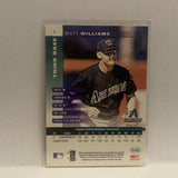 #6 Matt Williams Arizona Diamondbacks 2002 Donruss Leaf Baseball Card HL