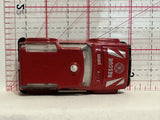 Red Rescue Jeep Unbranded Diecast Car