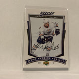 #182 Marc-Antoine Pouliot Edmonton Oilers   2007-08 UD MVP Hockey  Card A1H