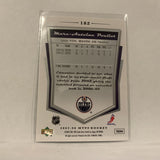 #182 Marc-Antoine Pouliot Edmonton Oilers   2007-08 UD MVP Hockey  Card A1H