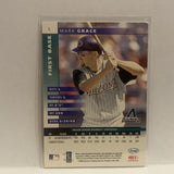 #5 Mark Grace Arizona Diamondbacks 2002 Donruss Leaf Baseball Card HL