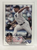 #143 Nestor Cortes New York Yankees 2023 Topps Series One Baseball Card
