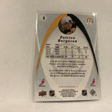 #4 Patrice Bergeron Boston Bruins  Mcdonalds 2008-09 Upper Deck Hockey  Card A1H